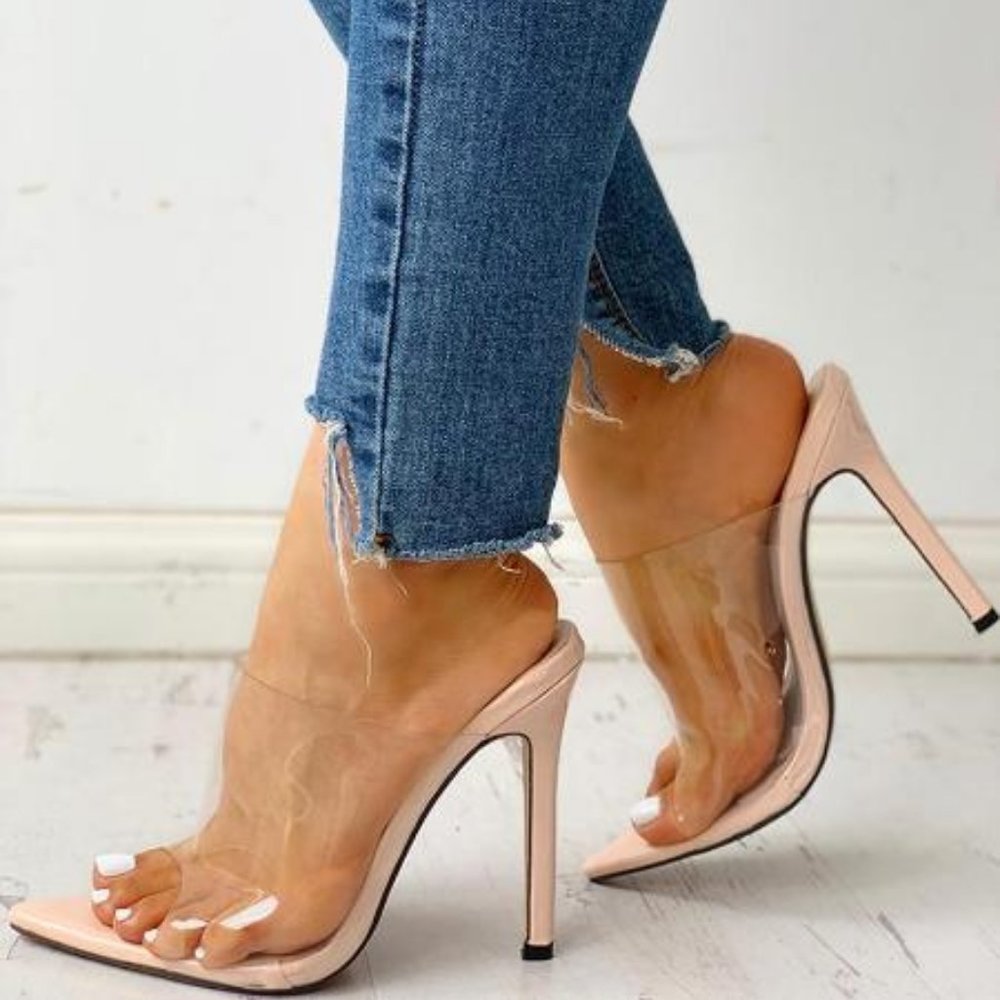 Transparent Heels